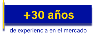 Más de 30 años de experiencia